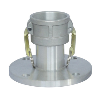 Flange with female end